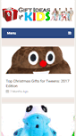 Mobile Screenshot of gift-ideas-for-kids.org